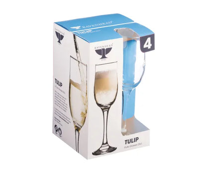 Ravenhead Tulip Lot de 4 flûtes à champagne - 20cl