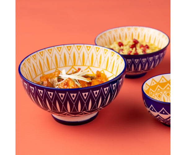 Authentic World Foods : Bol Tunisien 20cm - Artisanat Raffiné.