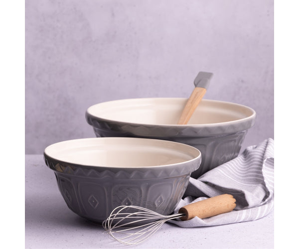 Bol Mélangeur Couleur Mix S24 Gris 24cm : Un Indispensable de Cuisine Polyvalent.