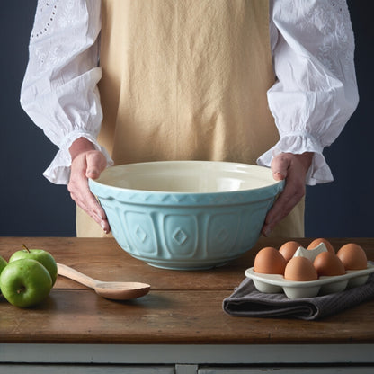 Vibrant Colour Mix S12 Powder Blue Mixing Bowl 29cm Kitchen Essentials