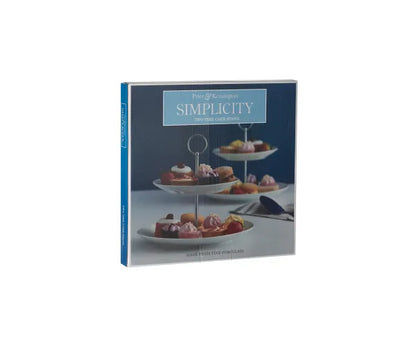 PRICE & KENSINGTON Présentoir à gâteaux 2 étages Simplicity
