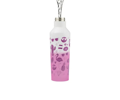 la bouteille Emoji à changement de couleur Vibrant Pure 800ml | Restez hydraté avec style.