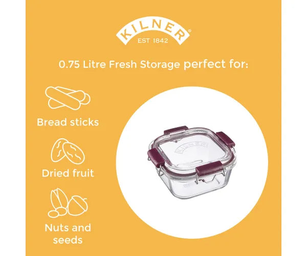 Organisez-vous avec Fresh Storage 0,75 Litre | Gardez vos aliments frais et rangés.