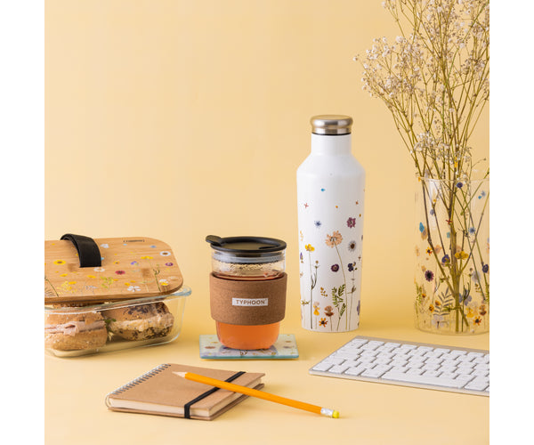 Eco-Friendly Botanics Double Wall Bottle 500ml | Stay Hydrated in Style.