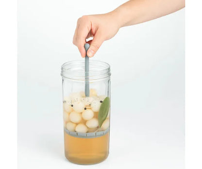 1 Litre Pickle Jar with Lifter: Keep Your Pickled Delights Fresh and Accessible.