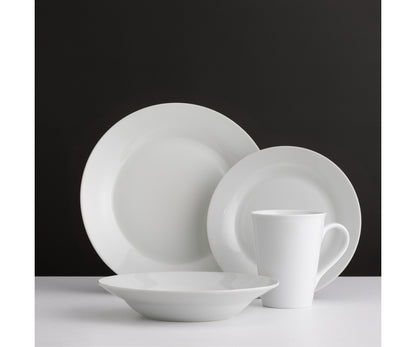 Sublimez votre expérience culinaire avec le service de table Milan Rim 16 pièces – Coffret cadeau.