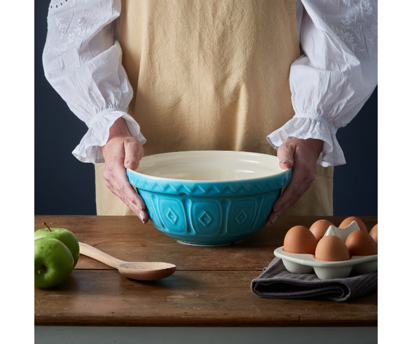 Bol mélangeur Colour Mix S18 Turquoise 26 cm : Un indispensable vibrant pour la cuisine.