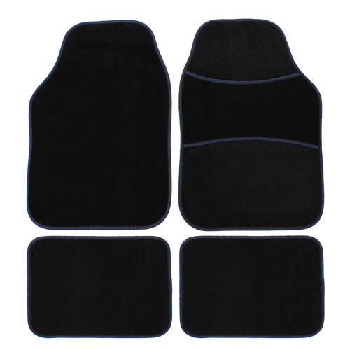 Améliorez l'intérieur de votre voiture avec notre ensemble de tapis de voiture extrêmes 4 pièces.