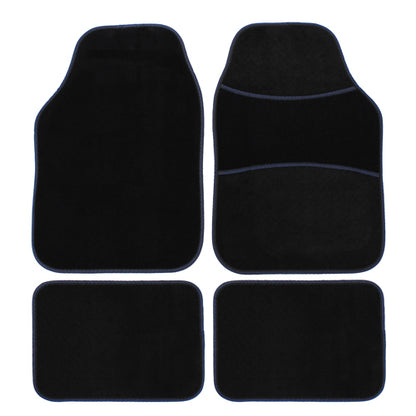 Améliorez l'intérieur de votre voiture avec notre ensemble de tapis de voiture extrêmes 4 pièces.