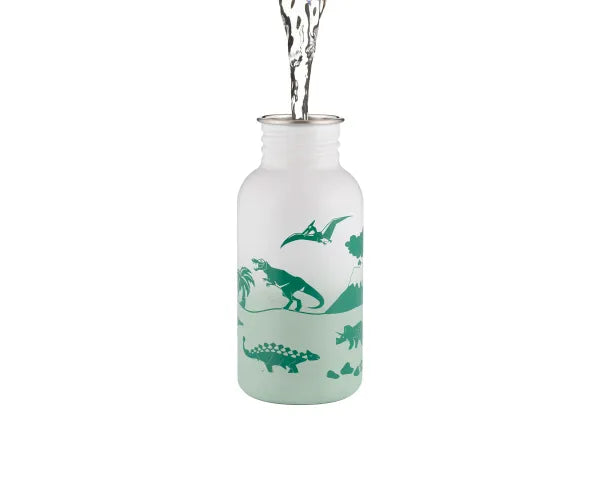 Bouteille dinosaure Pure Kids 550 ml à changement de couleur | Hydratation écologique.