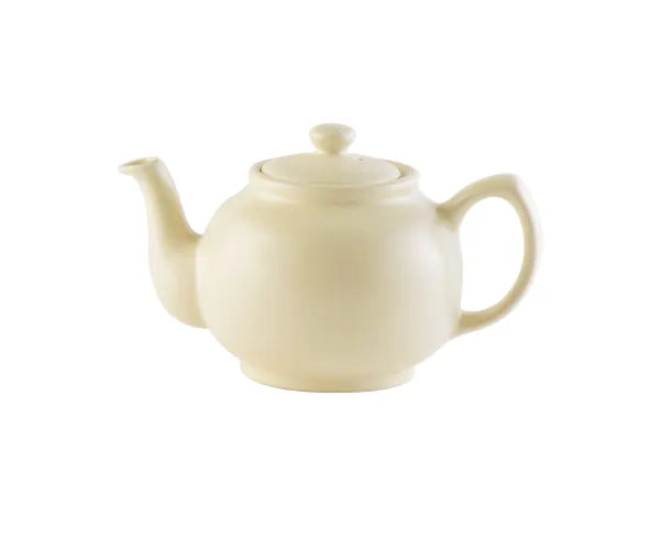 Théière en céramique mate 6 tasses : élégante théière en céramique pour les amateurs de thé