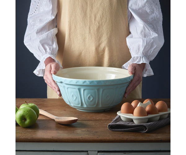 le bol mélangeur Colour Mix S12 bleu poudré 29 cm – Durable et élégant.