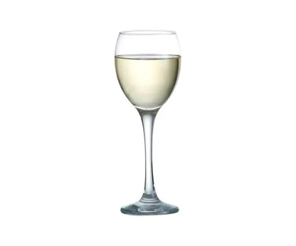 Lot de 4 verres à vin blanc 24,5cl en verre élégant pour les amateurs de vin