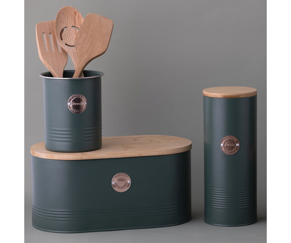 Eco-Friendly Living Green Bread Bin | Sustainable Kitchen Storage .