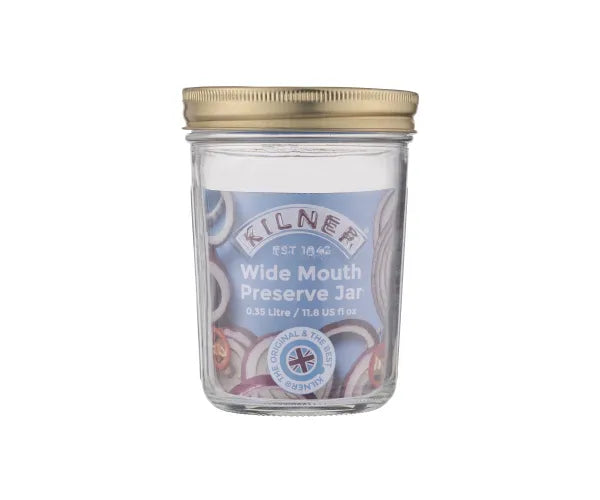 0.35 Litre Wide Mouth Preserve Jar