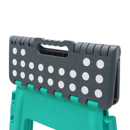 Tabouret pliant compact turquoise | Pratique et portable.