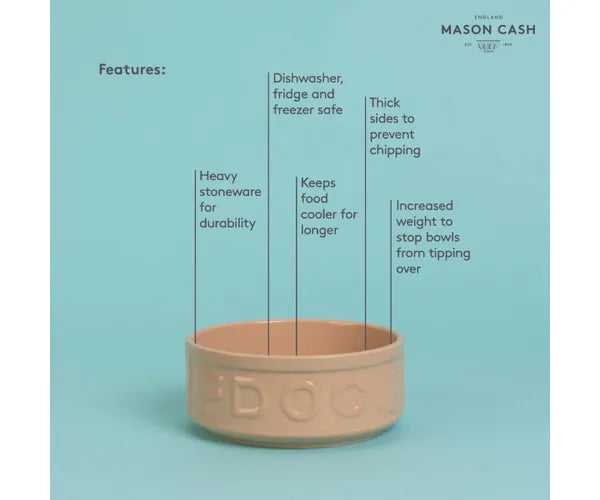 Gamelle pour chien Mason Cash Cane Lettered 15 cm