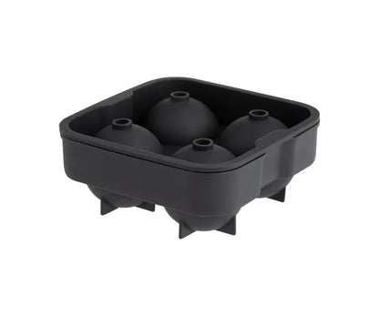 Coffret de moules à glaçons ronds en silicone de qualité supérieure | Améliorez vos boissons avec des glaçons parfaitement formés.
