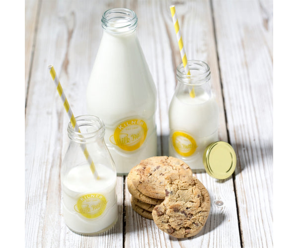 Bouteille à lait Kilner Classic 1/3 pinte (189 ml)