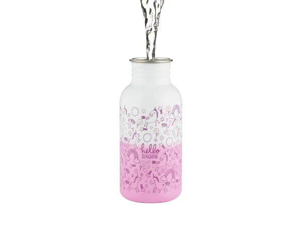 la bouteille Pure Kids Colour Change Hello 550 ml – Restez hydraté(e) avec style.