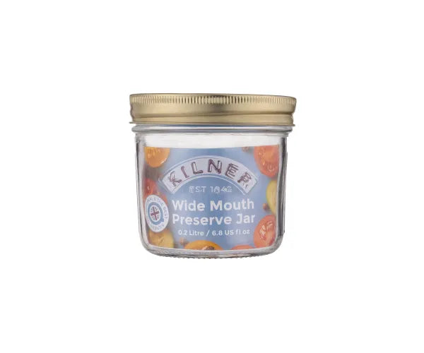 0.2 Litre Wide Mouth Preserve Jar: Keep Your Goodies Fresh.