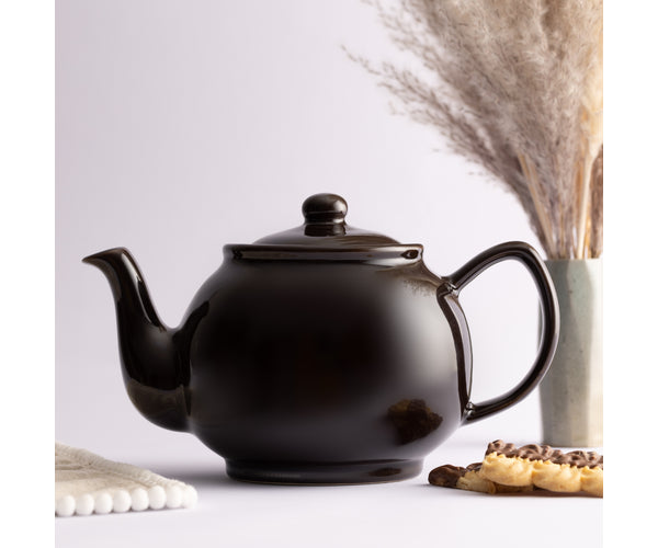 Théière Rockingham 6 tasses : élégante théière en céramique pour servir vos boissons préférées