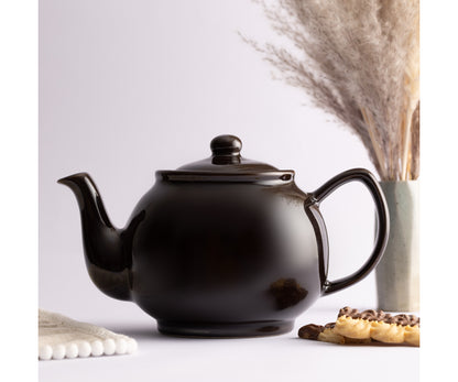 Théière Rockingham 6 tasses : élégante théière en céramique pour servir vos boissons préférées