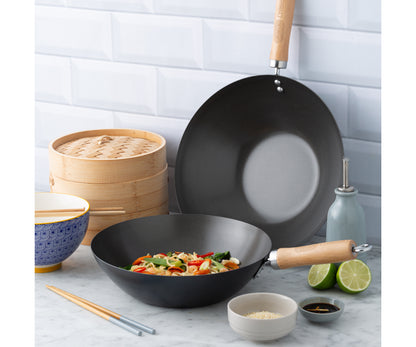 Authentic 28cm/11" Wok for Global Cuisine the World Foods Collection