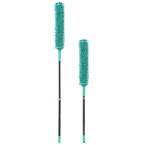 Turquoise Extendable Flexible Duster | Effortlessly Reach Every Nook & Cranny.