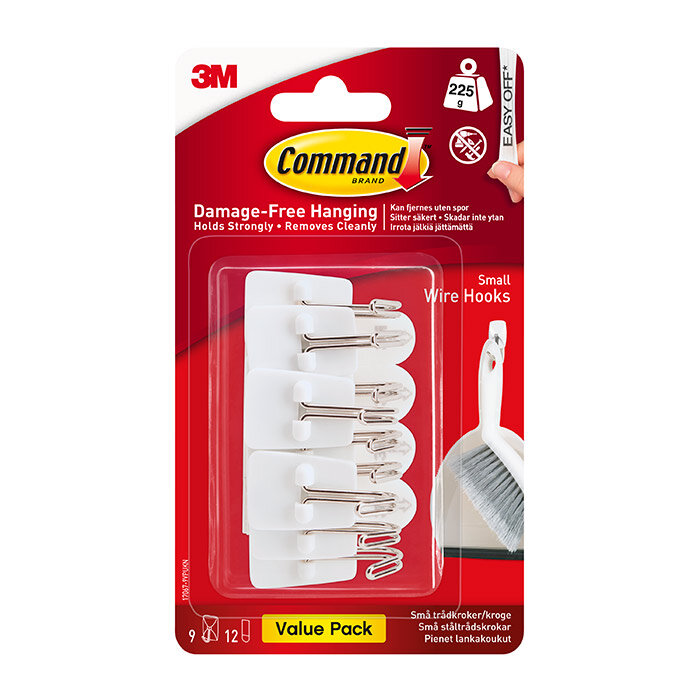 Command Utensil Hooks Value Pack 9 17067VP