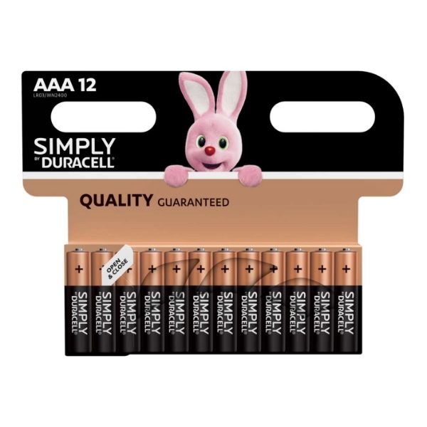 Duracell AAA Simply - Pack of 12