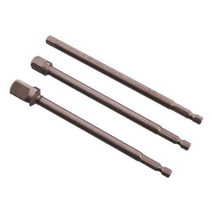 AMTECH LOT DE 3 RALLONGES À TIGE HEXAGONALE DE 6,35 MM 150 MM