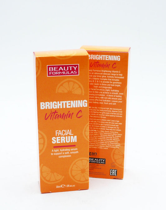 BEAUTY FORMULAS VIT C BRIGHTENING FACIAL SERUM 30ML