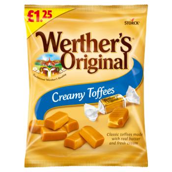 Werther's Original Creamy Toffees 110g