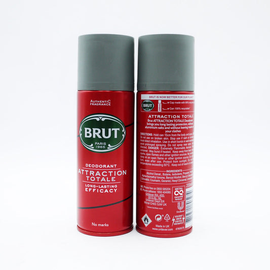 BRUT DEODORANT TOTAL ATTRACTION 200ML