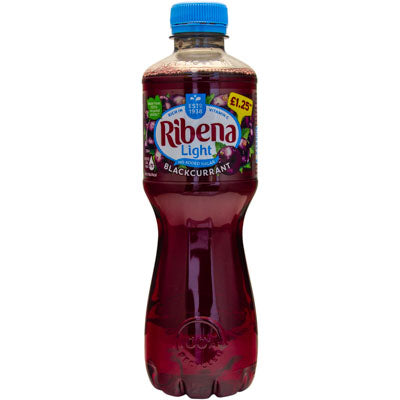 RIBENA LIGHT BLACKCURRANT 500ml