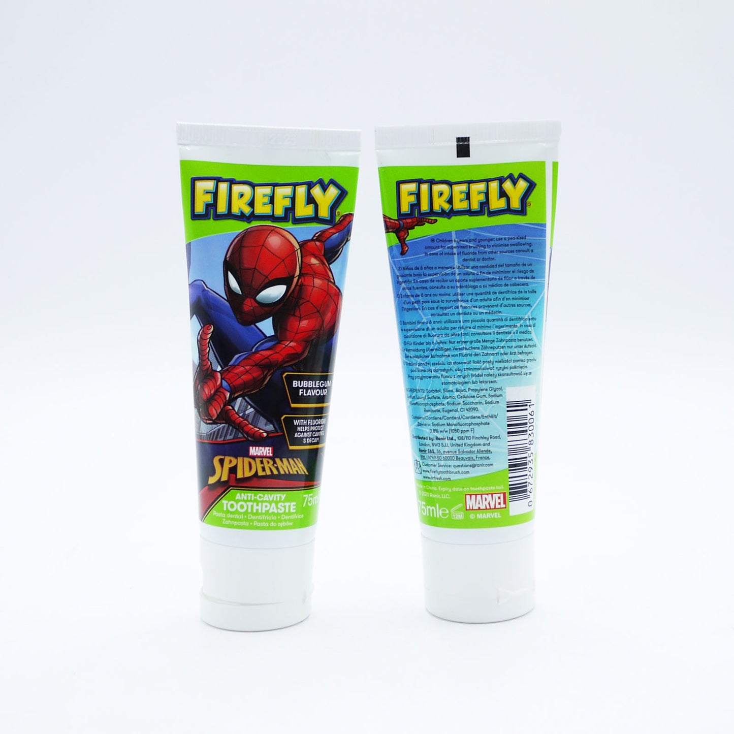 FIREFLY SPIDERMAN TOOTHPASTE 75ml