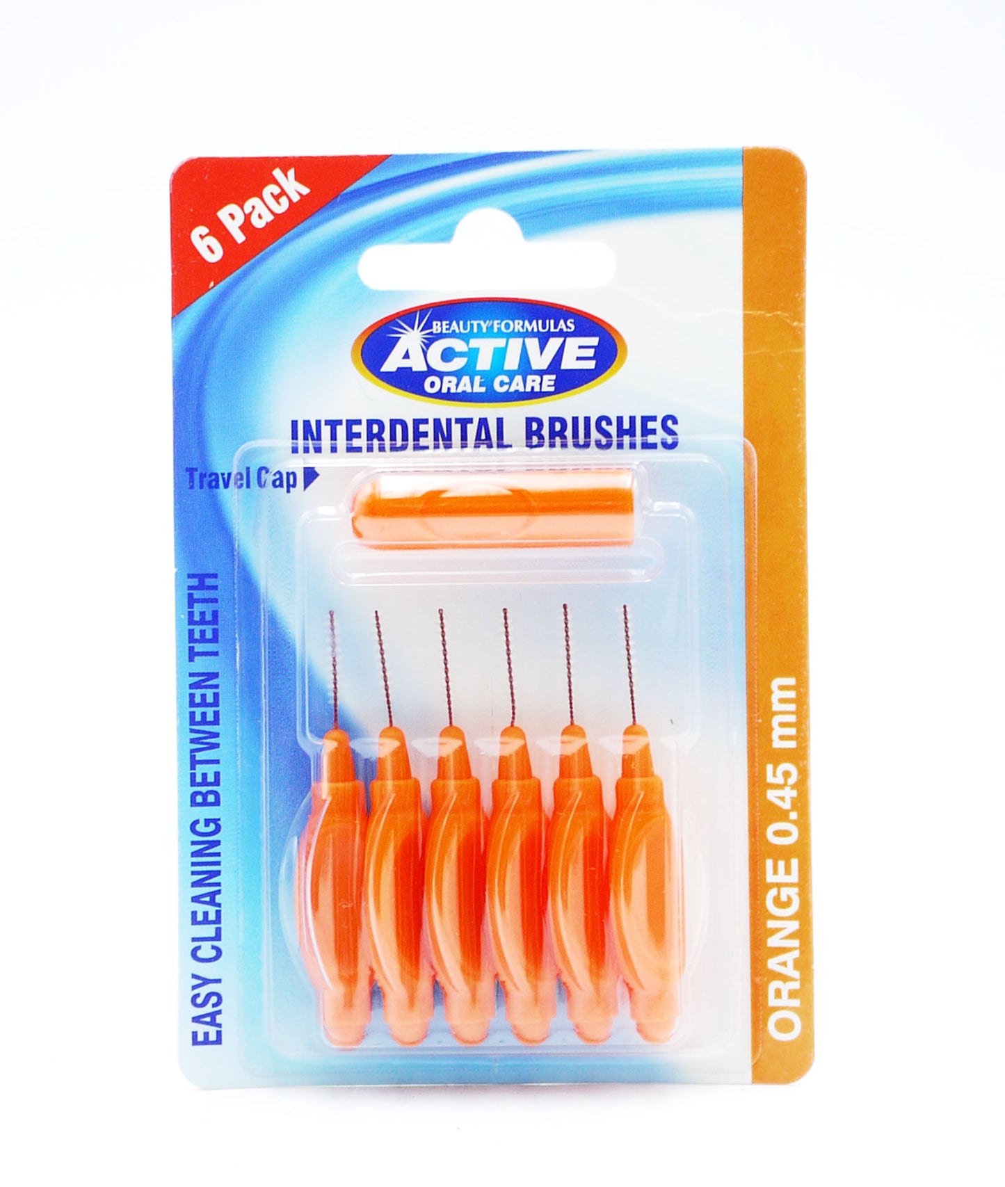 BEAUTY FORMULAS INTERDENTAL BRUSHES 0.45MM