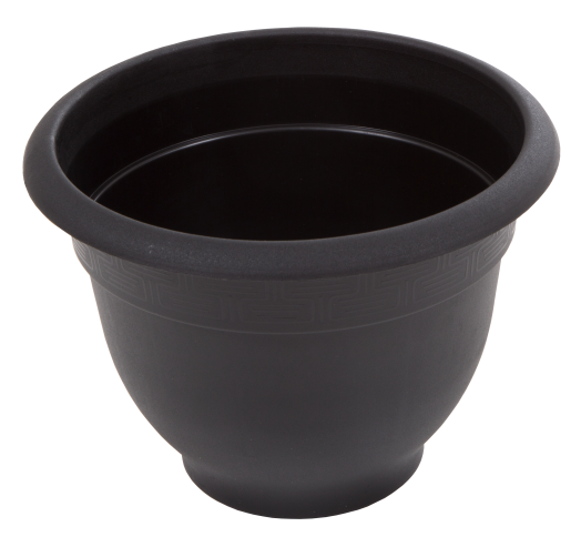 H209 Jardinière ronde Bell Pot 28cm Ardoise