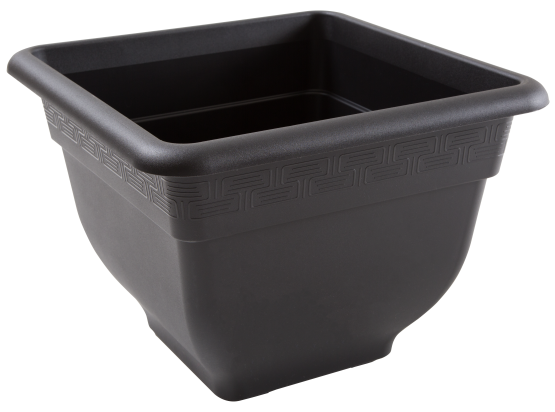 H225 Bell Pot 37cm Square Planter Slate