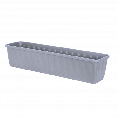 H194 Etruscan 80cm Trough Soft Grey