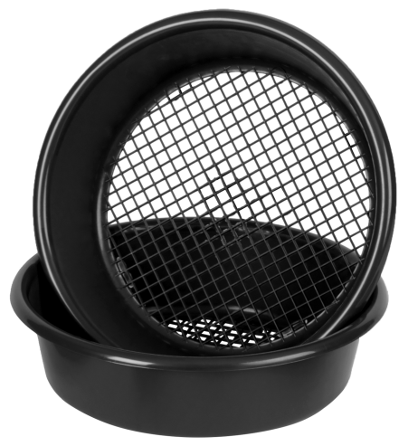 H389 Garden Sieve Black