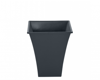 H308 Pot carré Metallica 28cm Ardoise