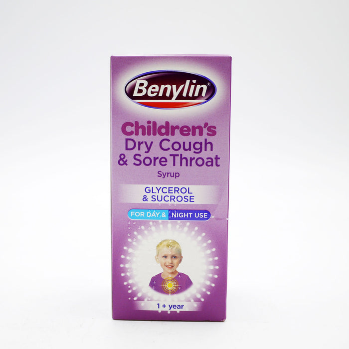 BENYLIN COUGH SYRUP CHILD DRY BLACKCURRNT 125ML