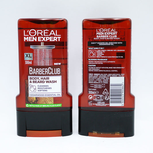 LOREAL MEN EXPERT SHOWER GEL BARBERCLUB 300ml