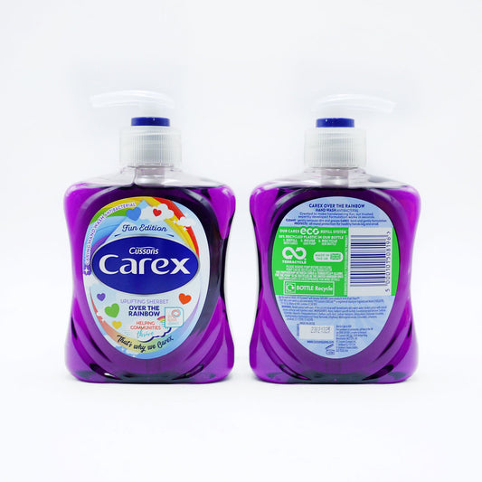 CAREX GEL ANTIBACTÉRIEN LAVANT MAINS OVER THE RAINBOW (C) 250ml
