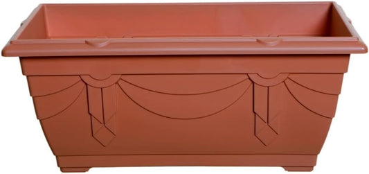 40CM VENETIAN WINDOW BOX-T/COTTA