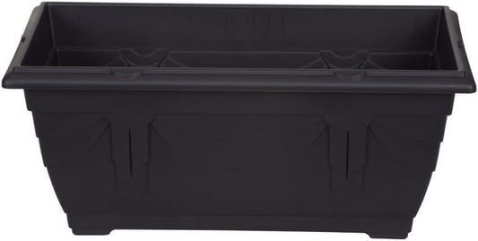 40CM VENETIAN WINDOW BOX BLACK