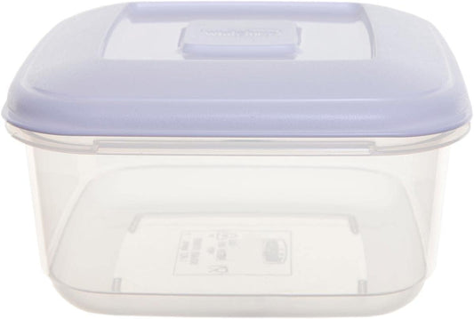 0.6 LT SQUARE FOOD BOX & LID WHITE