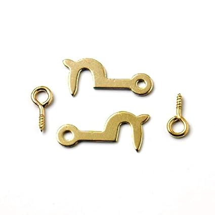 Picture Frame Side Hooks & Eyes, EB 32mm (1.1/4")